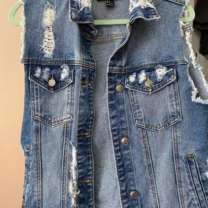 Denim vest